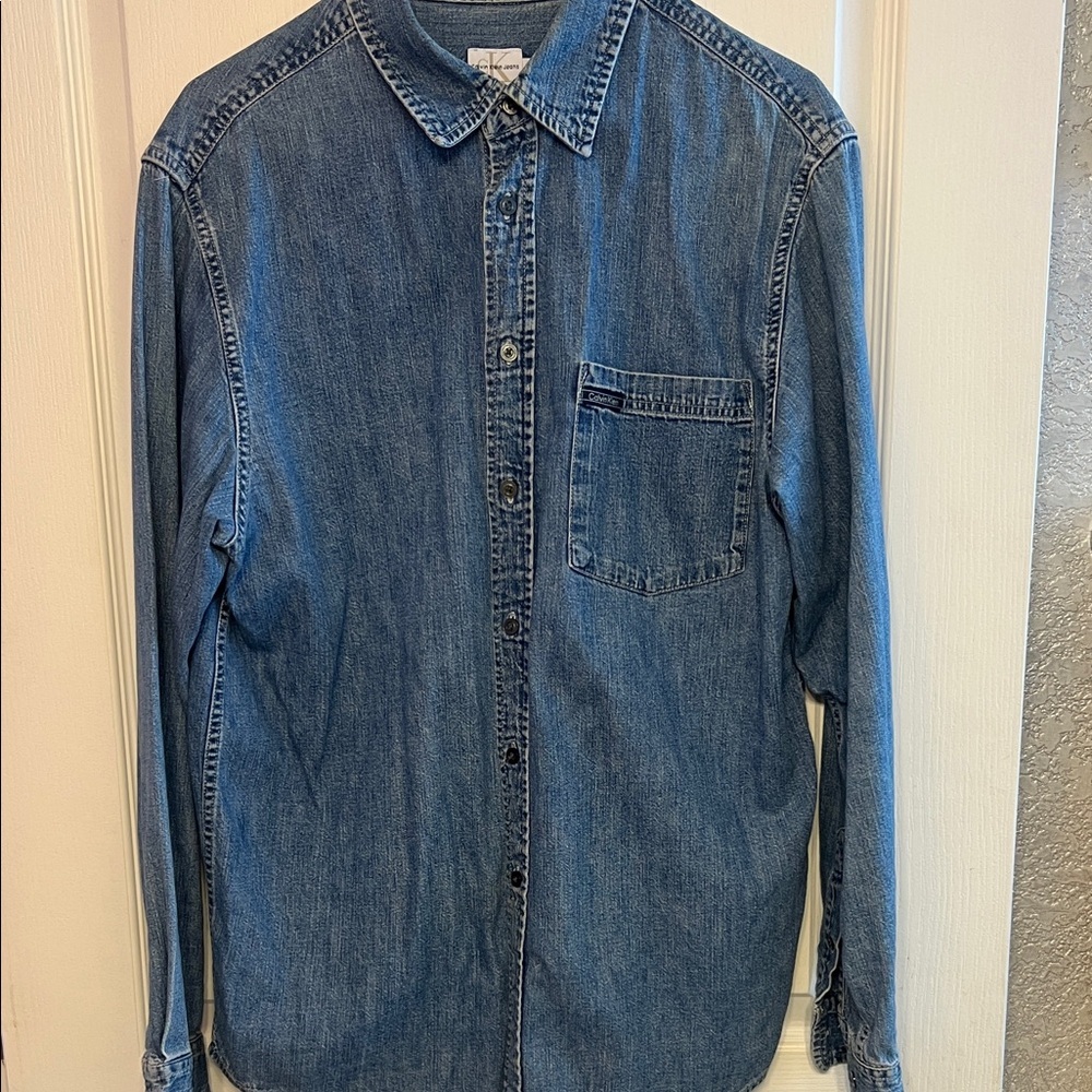 Calvin Klein Jeans Light Blue Denim Shirt